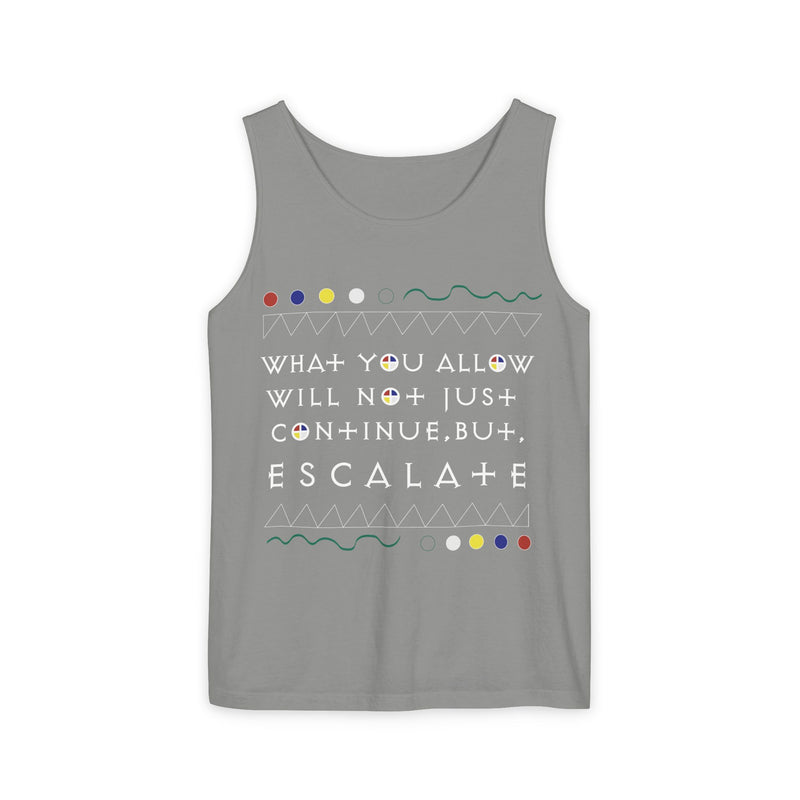 What You Allow... Tank Top | Black Empowerment Apparel