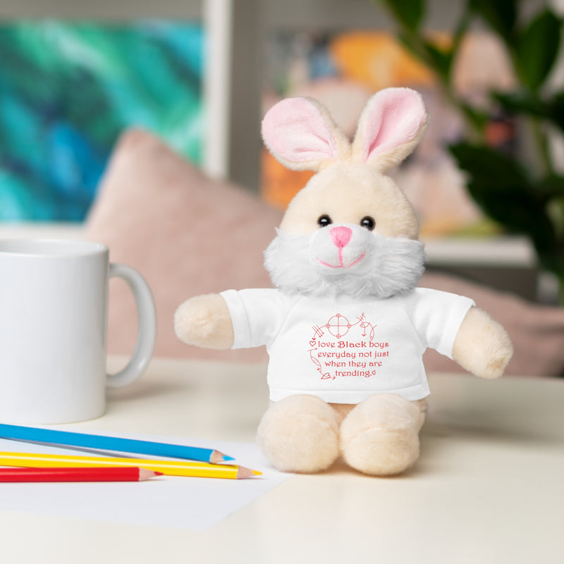 Love Black Boys Everyday Stuffed Animal | Black Boy Joy