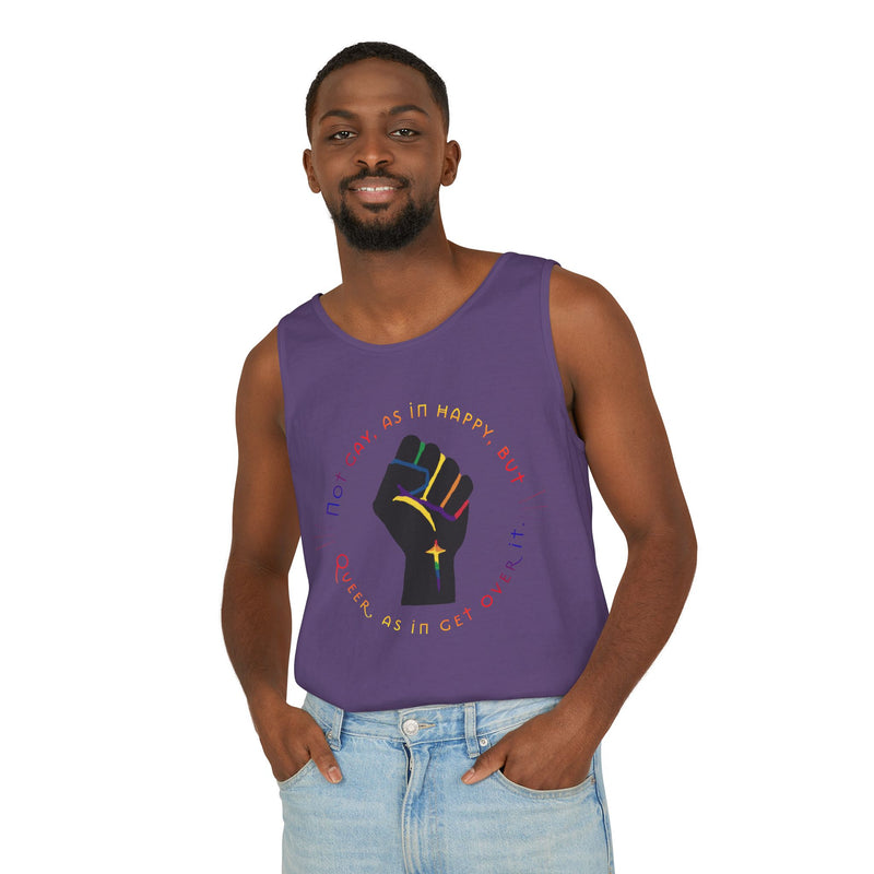 Get Used To It Tank Top | Queer Pride Apparel