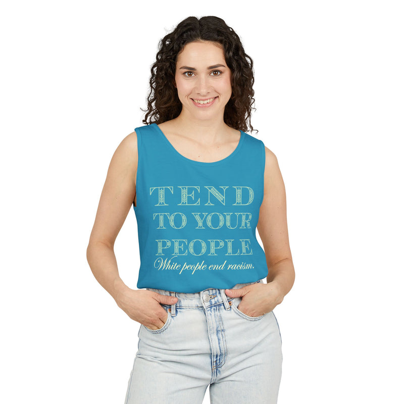 Tend To Your People Tank Top | Black Community Love