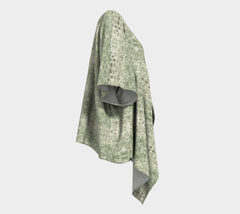 Spanish Moss Draped Kimono | Afrocentric Fashion