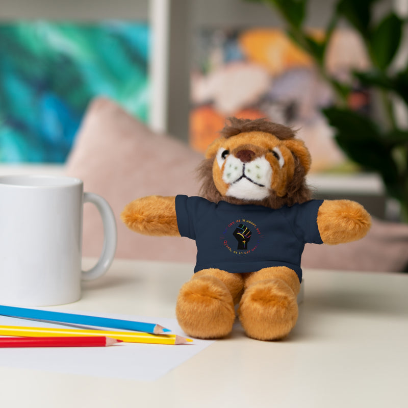 Get Used To It Stuffed Animal | Queer Pride Decor