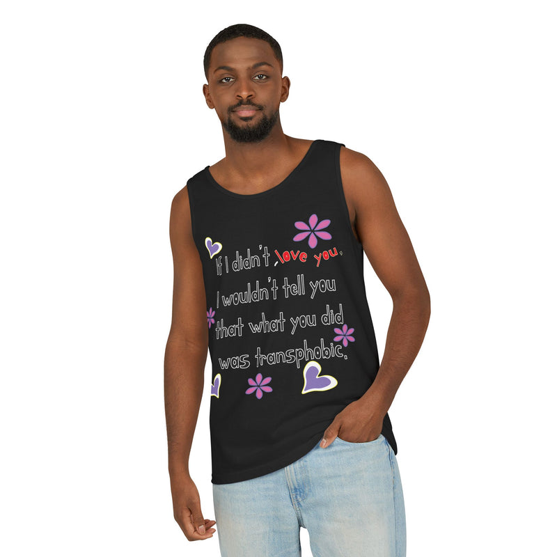 Love Wins (Anti-Transphobia) Tank Top | LGBTQ+ Pride Apparel
