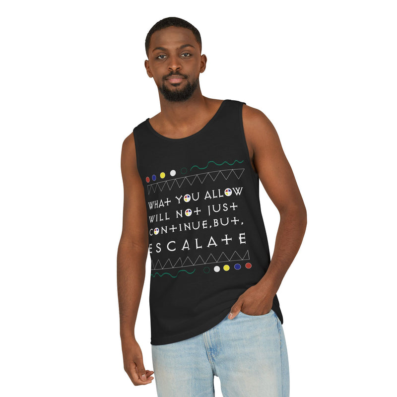 What You Allow... Tank Top | Black Empowerment Apparel