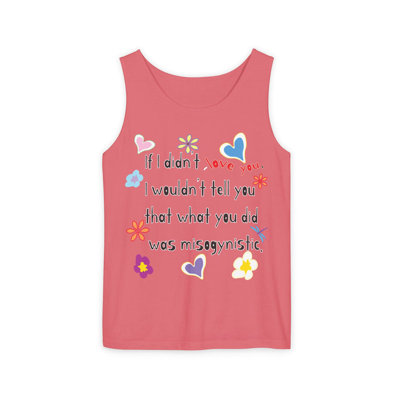 Love Wins (Anti-Misogyny) Tank Top | Black Queer Art