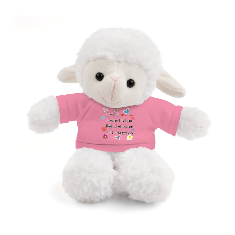 Love Wins (Anti-Misogyny) Stuffed Animal | Queer Affirming Gifts