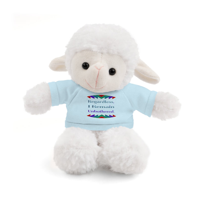 Regardless, I Remain Unbothered Stuffed Animal | Black Pride Accessories