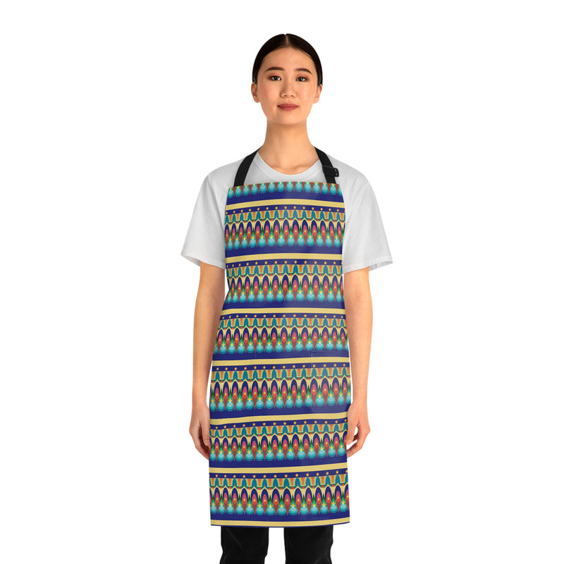 Our Sacred Temples Apron | Afrocentric Kitchen Decor