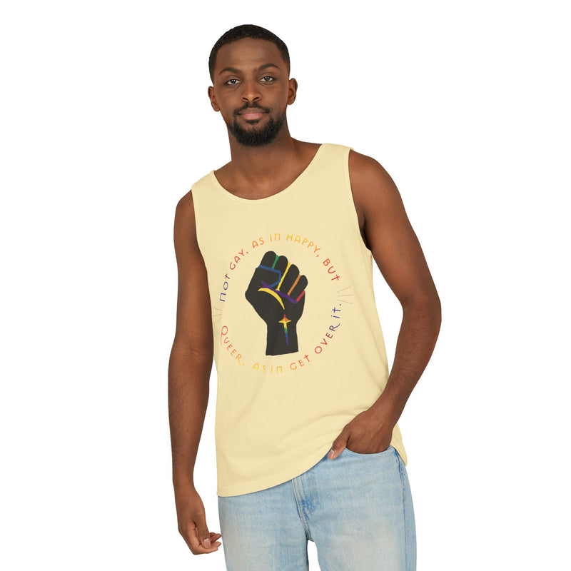 Get Used To It Tank Top | Queer Pride Apparel