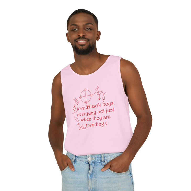 Love Black Boys Everyday Tank Top | Black Boy Joy