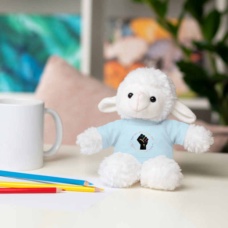 Get Used To It Stuffed Animal | Queer Pride Decor