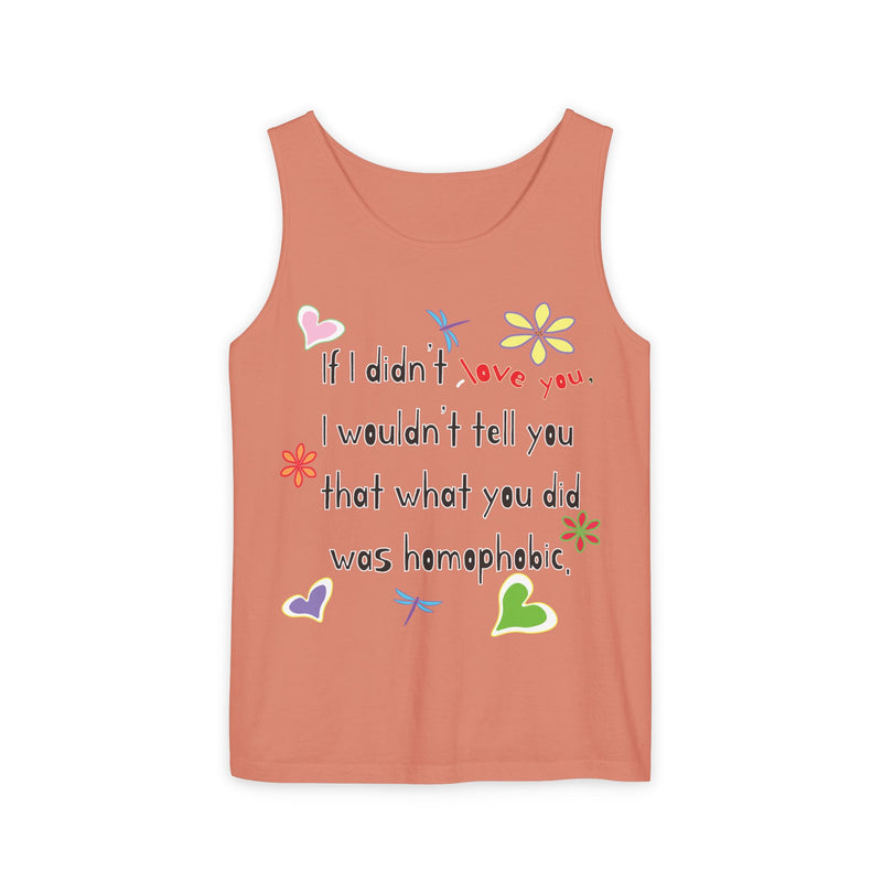 Love Wins (Anti-Homophobia) Tank Top | Queer Pride Apparel