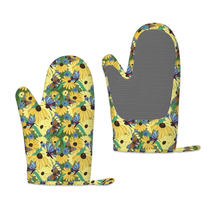 The Susans Party Silicone Oven Mitt Set