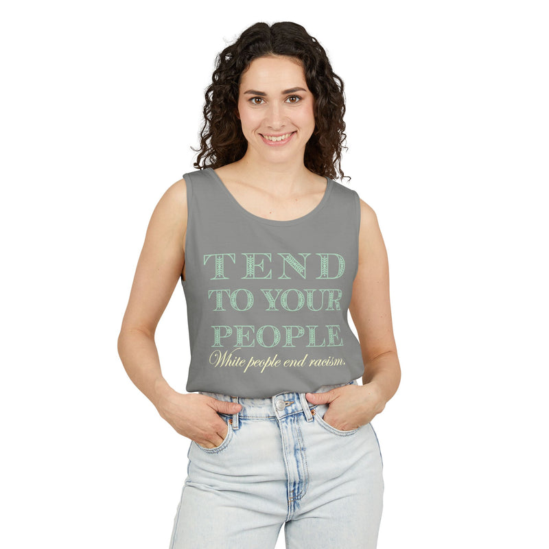 Tend To Your People Tank Top | Black Community Love