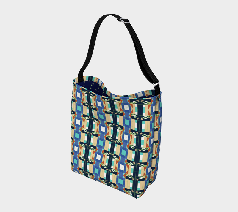 Deep Wata Day Tote | Afrocentric Art & Black Pride