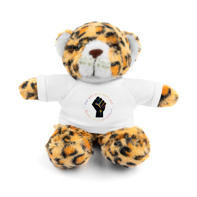 Get Used To It Stuffed Animal | Queer Pride Decor