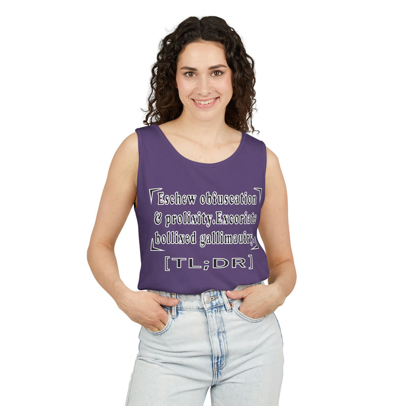 [TL;DR] Tank Top | Black Queer Affirmation
