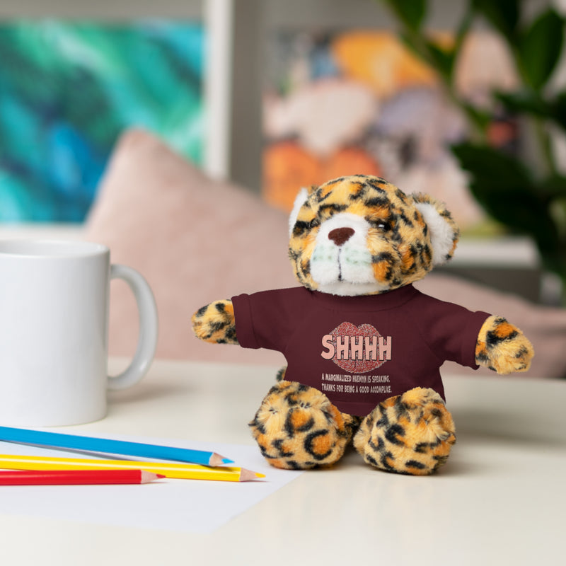 Shhhh Stuffed Animal - Queer Comfort