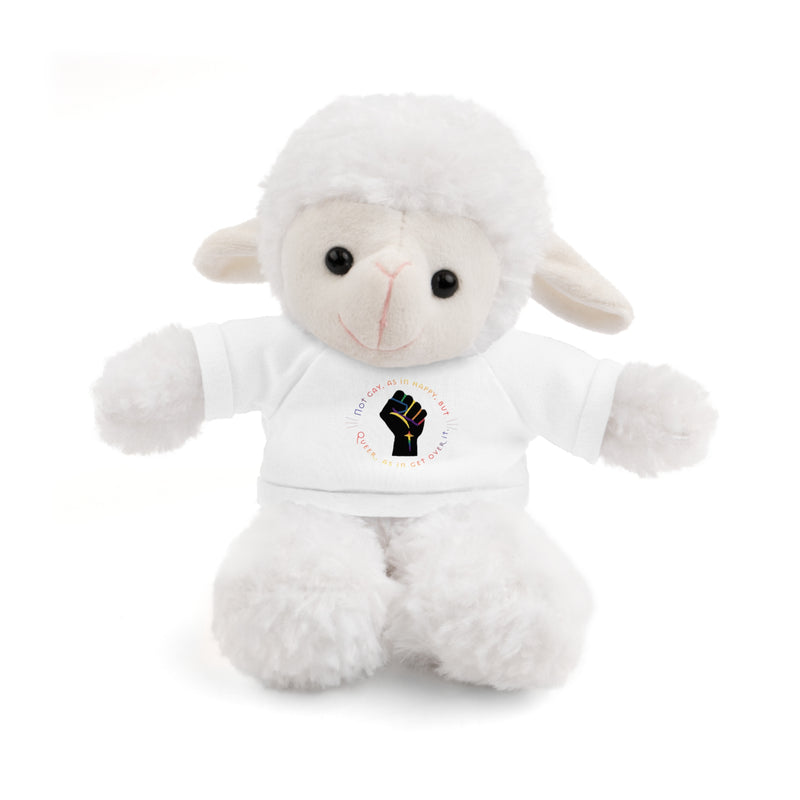 Get Used To It Stuffed Animal | Queer Pride Decor