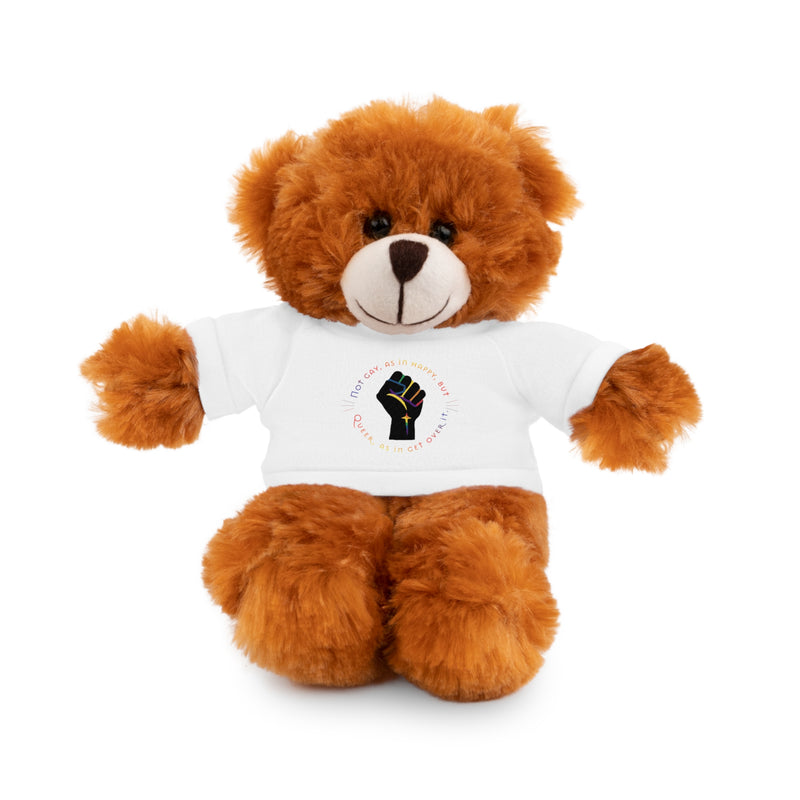 Get Used To It Stuffed Animal | Queer Pride Decor