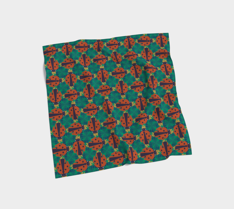 Ladybird Luck Silk Square