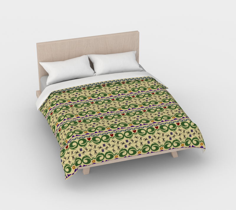 Cave Songs Duvet Cover