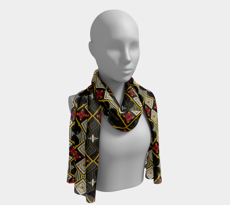 Issa Black Love Thang Long Scarf | Black Love & Pride