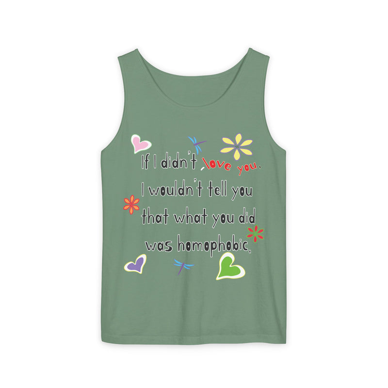 Love Wins (Anti-Homophobia) Tank Top | Queer Pride Apparel
