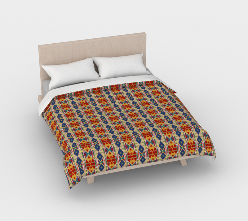 Egun Illuminations Duvet Cover