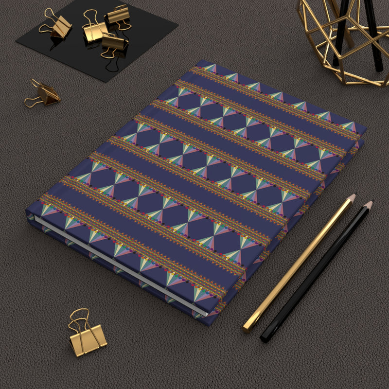 Vibing The Wavelength Hardcover Journal | Queer Art & Black Pride