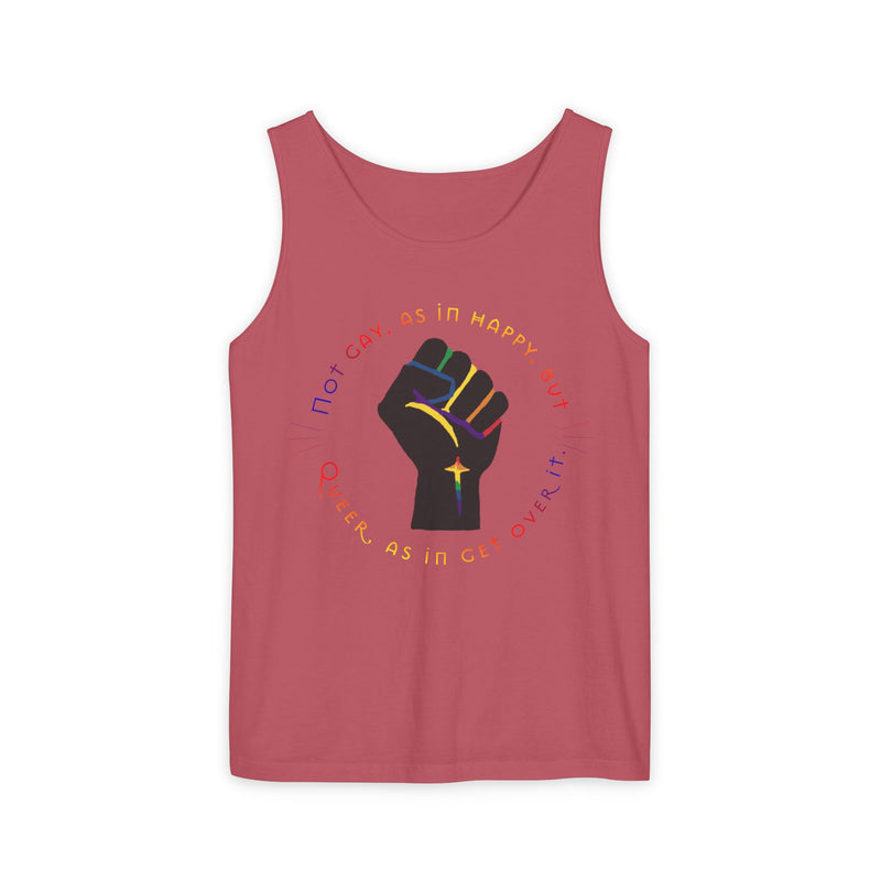 Get Used To It Tank Top | Queer Pride Apparel