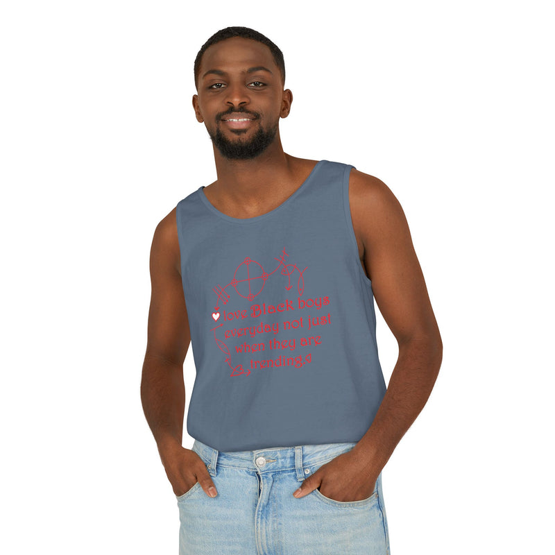 Love Black Boys Everyday Tank Top | Black Boy Joy