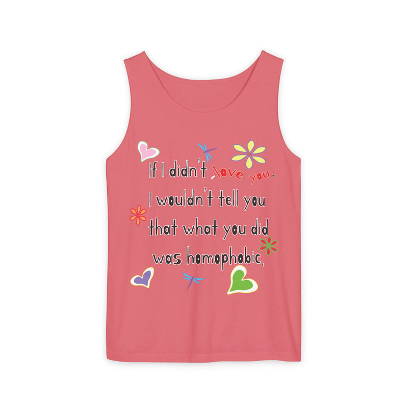 Love Wins (Anti-Homophobia) Tank Top | Queer Pride Apparel