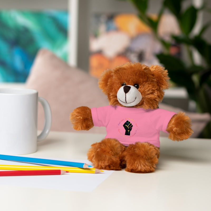 Get Used To It Stuffed Animal | Queer Pride Decor