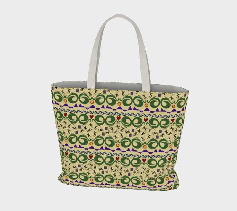 Cave Songs Large Tote Bag | Black Queer Art