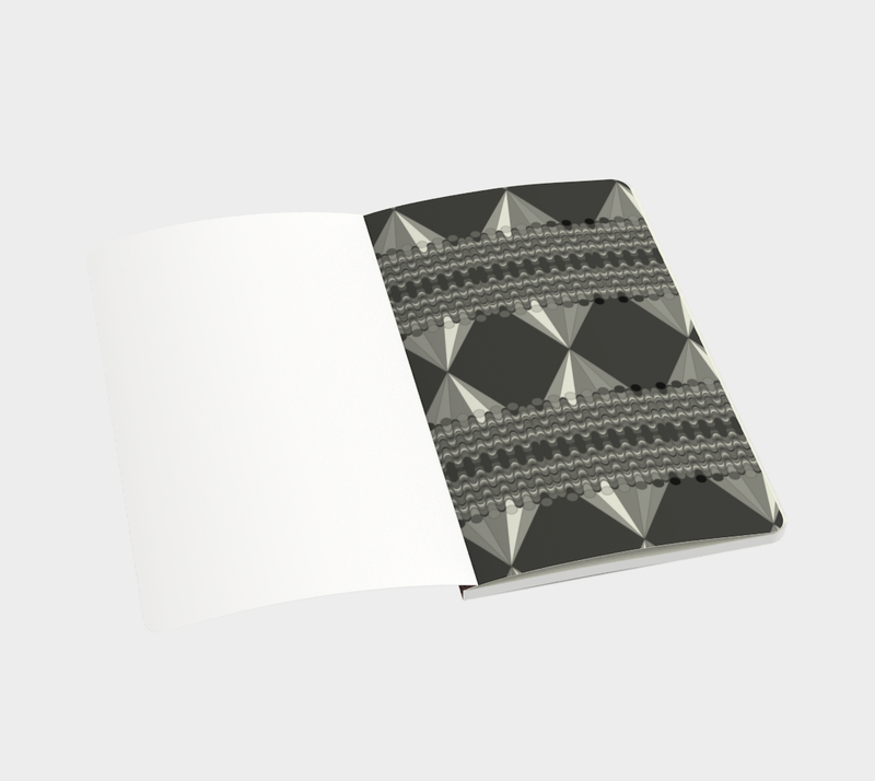 Vibing On The Wavelength Notebook | Queer Art Journal