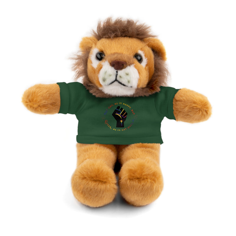 Get Used To It Stuffed Animal | Queer Pride Decor