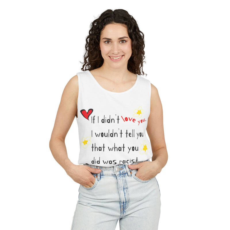 Love Wins (Anti-Racism) Tank Top | Black Pride Apparel