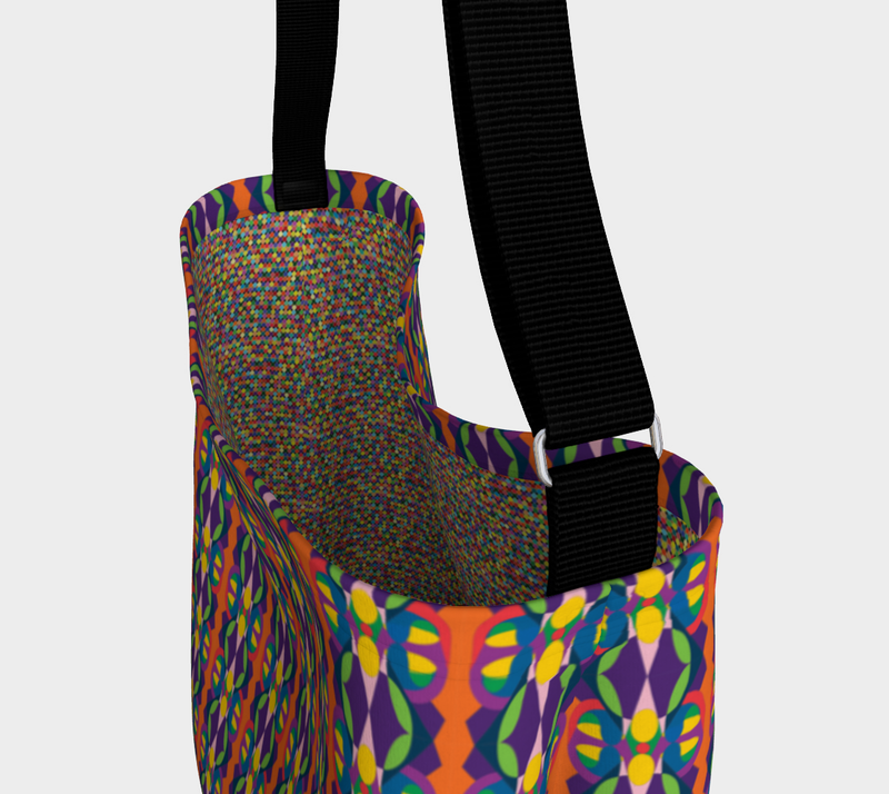 Carnival Butterfly Baby Day Tote | Black Queer Art
