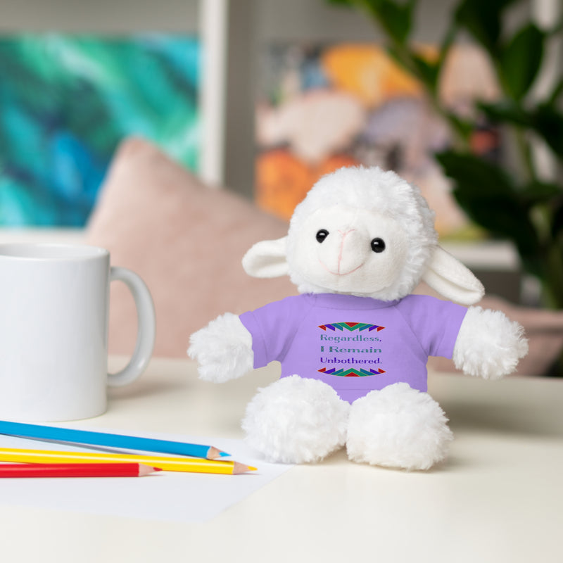 Regardless, I Remain Unbothered Stuffed Animal | Black Pride Accessories