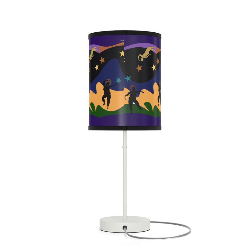 Autumn Dancers Table Lamp | Afrocentric Home Decor