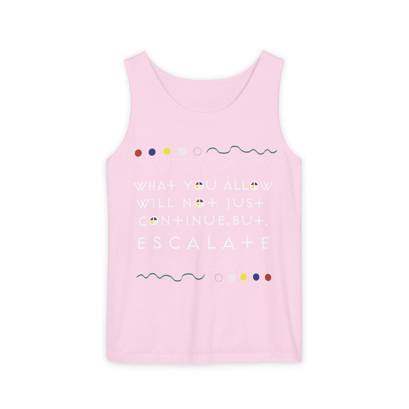What You Allow... Tank Top | Black Empowerment Apparel