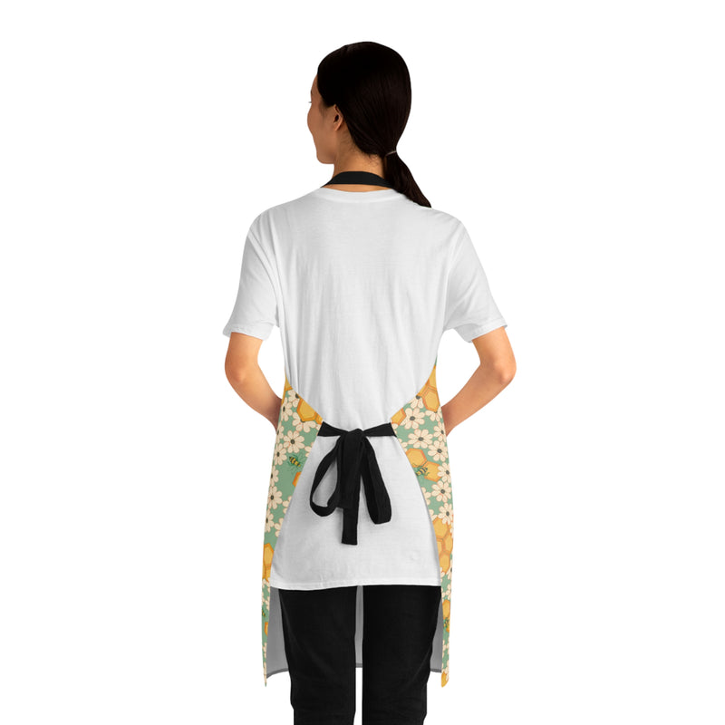 Success's Sweet Sting  — Yellow Daisies Kitchen Apron