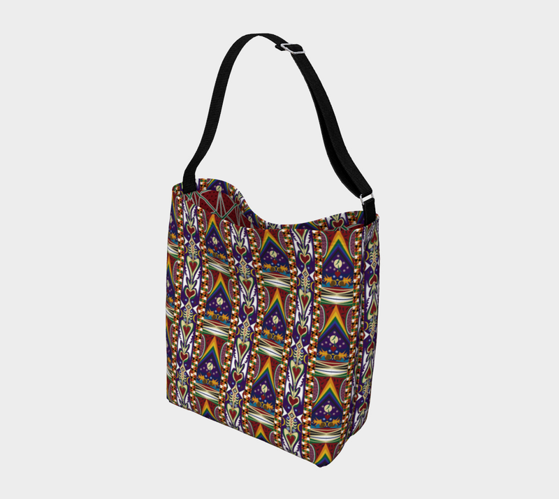 Watermelon Proud Day Tote | Black Queer Pride