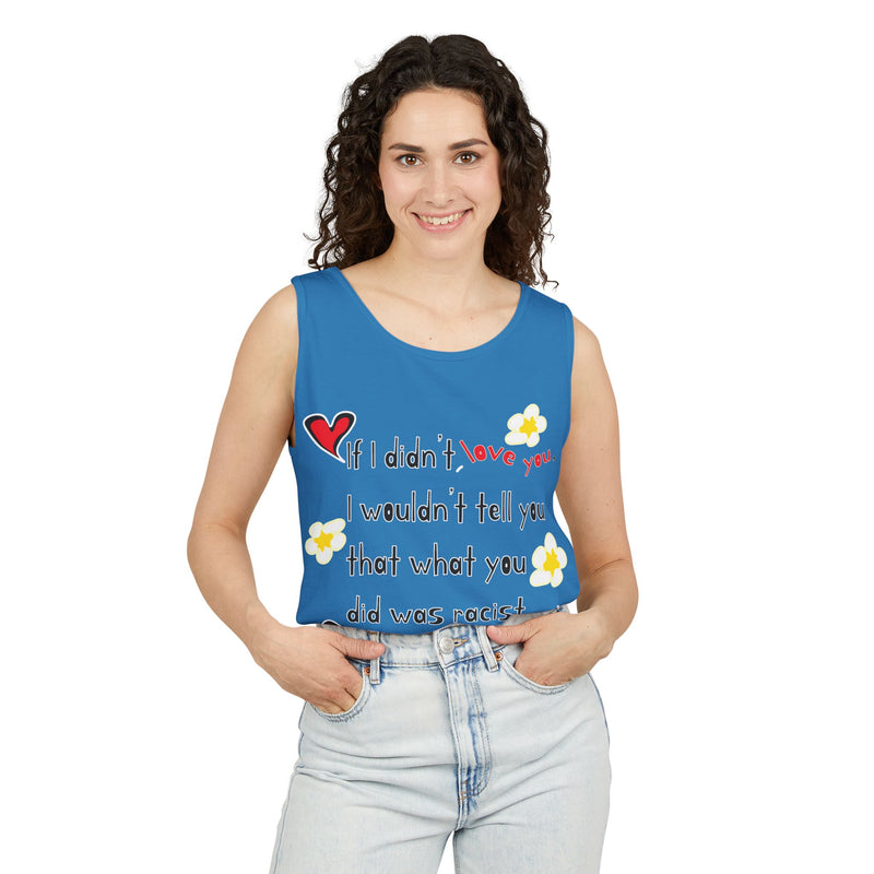 Love Wins (Anti-Racism) Tank Top | Black Pride Apparel