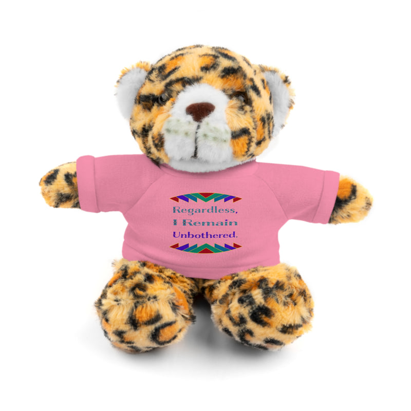 Regardless, I Remain Unbothered Stuffed Animal | Black Pride Accessories