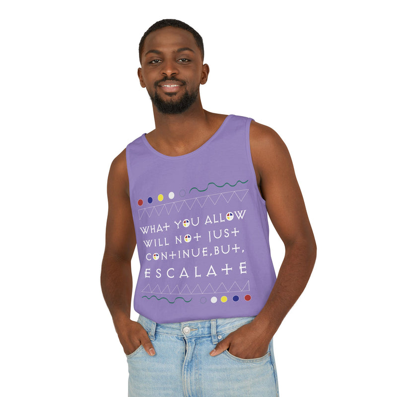 What You Allow... Tank Top | Black Empowerment Apparel