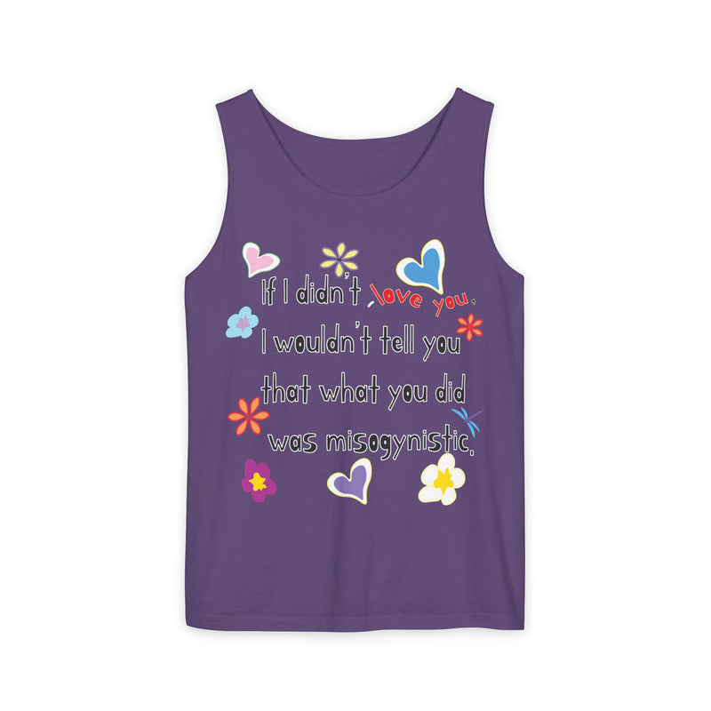 Love Wins (Anti-Misogyny) Tank Top | Black Queer Art