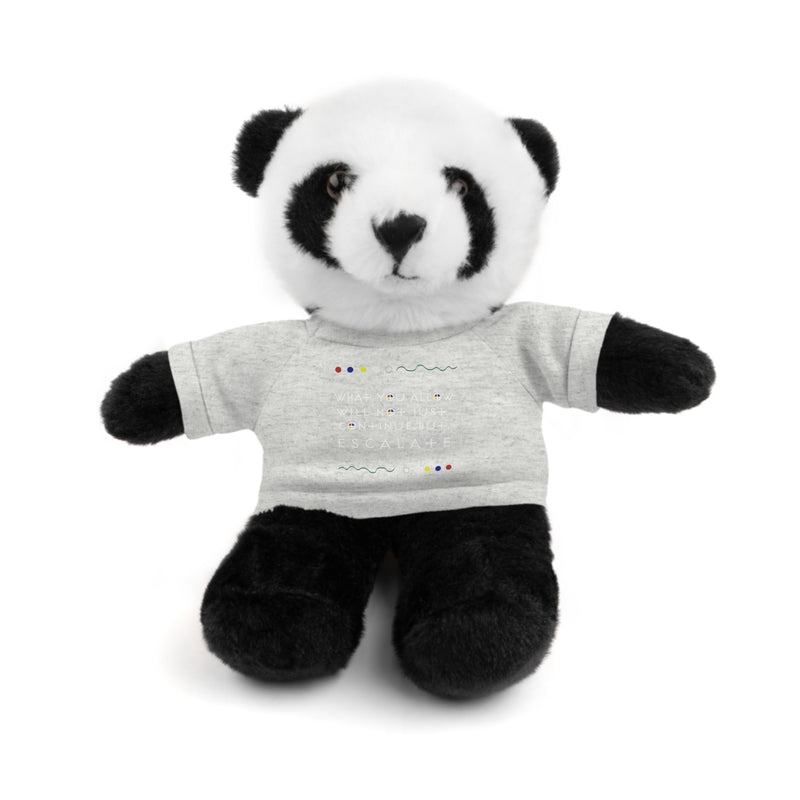 What You Allow Stuffed Animal | Black Empowerment