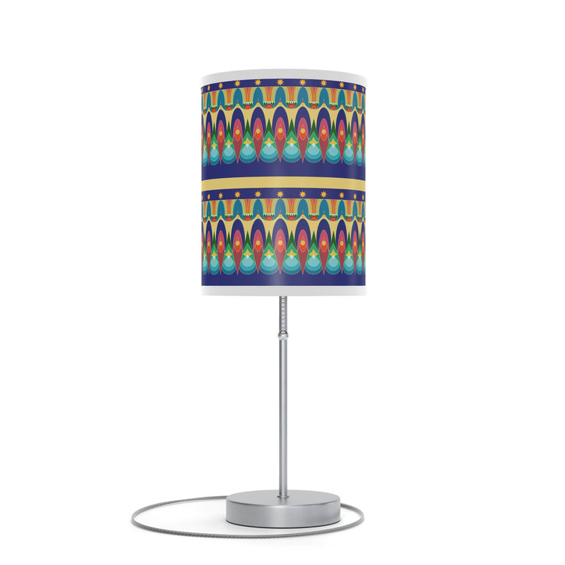 Our Sacred Temples Lamp on a Stand | Afrocentric Home Decor
